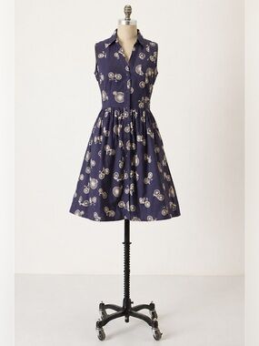 Anthropologie Porridge Two Wheeler dress Size 6